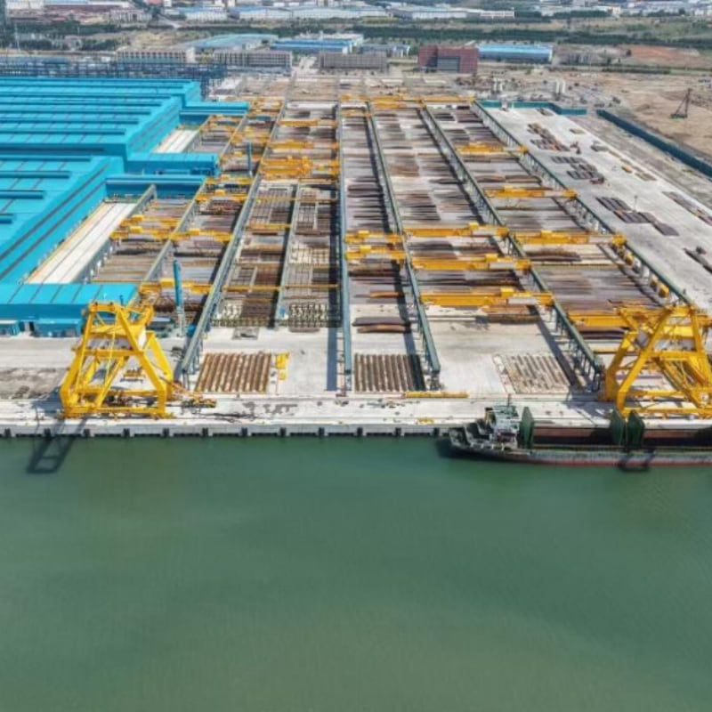 Το Jier Marine ολοκληρώνει το Bollard Project για τη βιομηχανία Hearli Heavy Hearli Diant