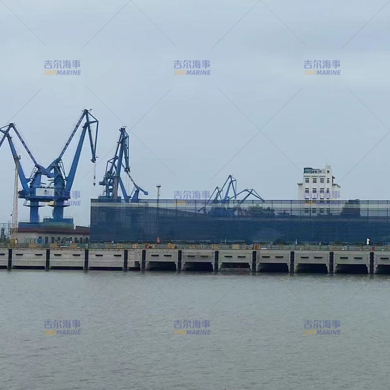 Ο Jier Marine παρείχε το Arch Fender και το D Fender για το λιμάνι Yangzhou (JDA 、 JDD)